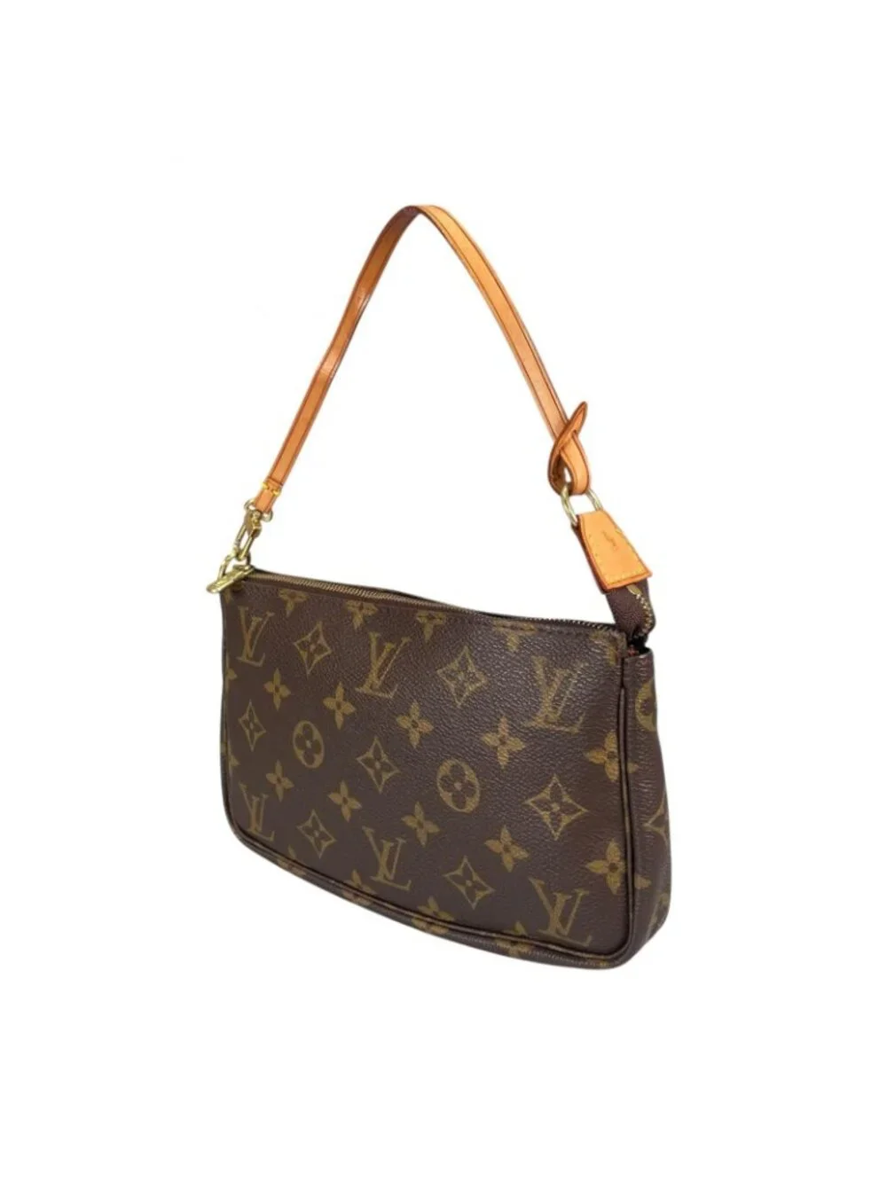 Louis Vuitton Pouch Monogram Canvas Brown